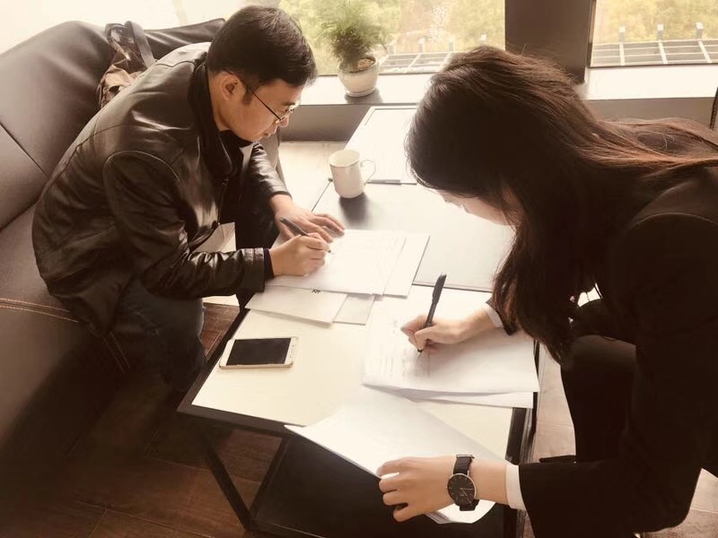 熱烈祝賀蓋總簽約創(chuàng)綠家煙臺市區(qū)級代理！