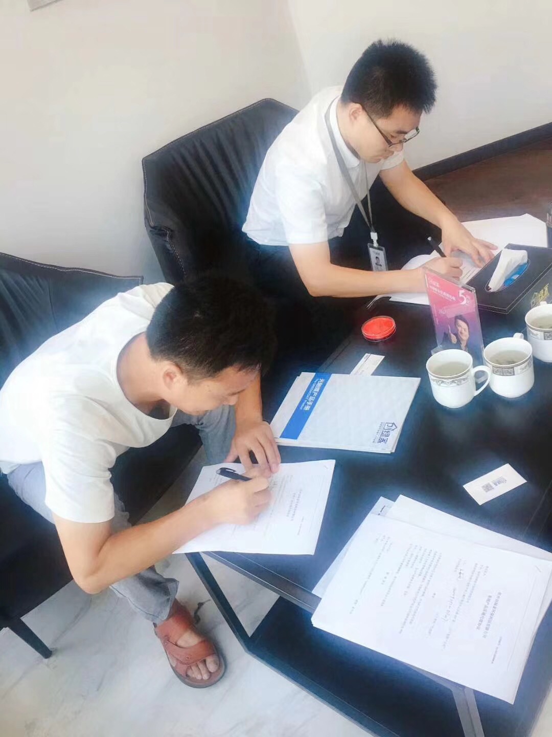 熱烈祝賀王總簽約創(chuàng)綠家宿州市區(qū)級代理！