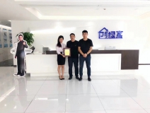 熱烈祝賀楊總、王總簽約創(chuàng)綠家長(zhǎng)春市區(qū)級(jí)代理！