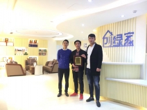 熱烈祝賀岳總簽約創(chuàng)綠家濮陽市區(qū)級代理！