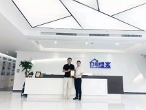 熱烈祝賀劉總簽約創(chuàng)綠家安康市區(qū)級代理！