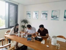 熱烈祝賀姜總、胡總簽約創(chuàng)綠家河南省市級代理！