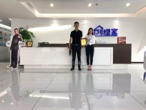 熱烈祝賀陳總簽約創(chuàng)綠家江蘇省南京市溧水縣區(qū)級代理！